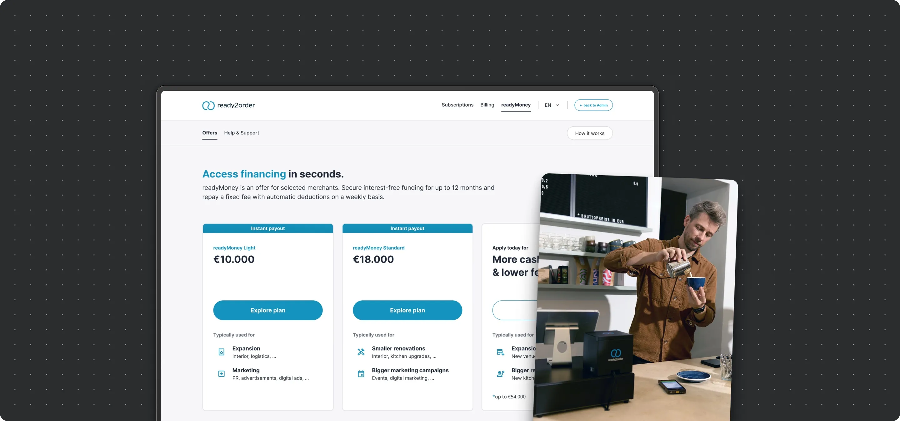 ready2order and finmid partnership
