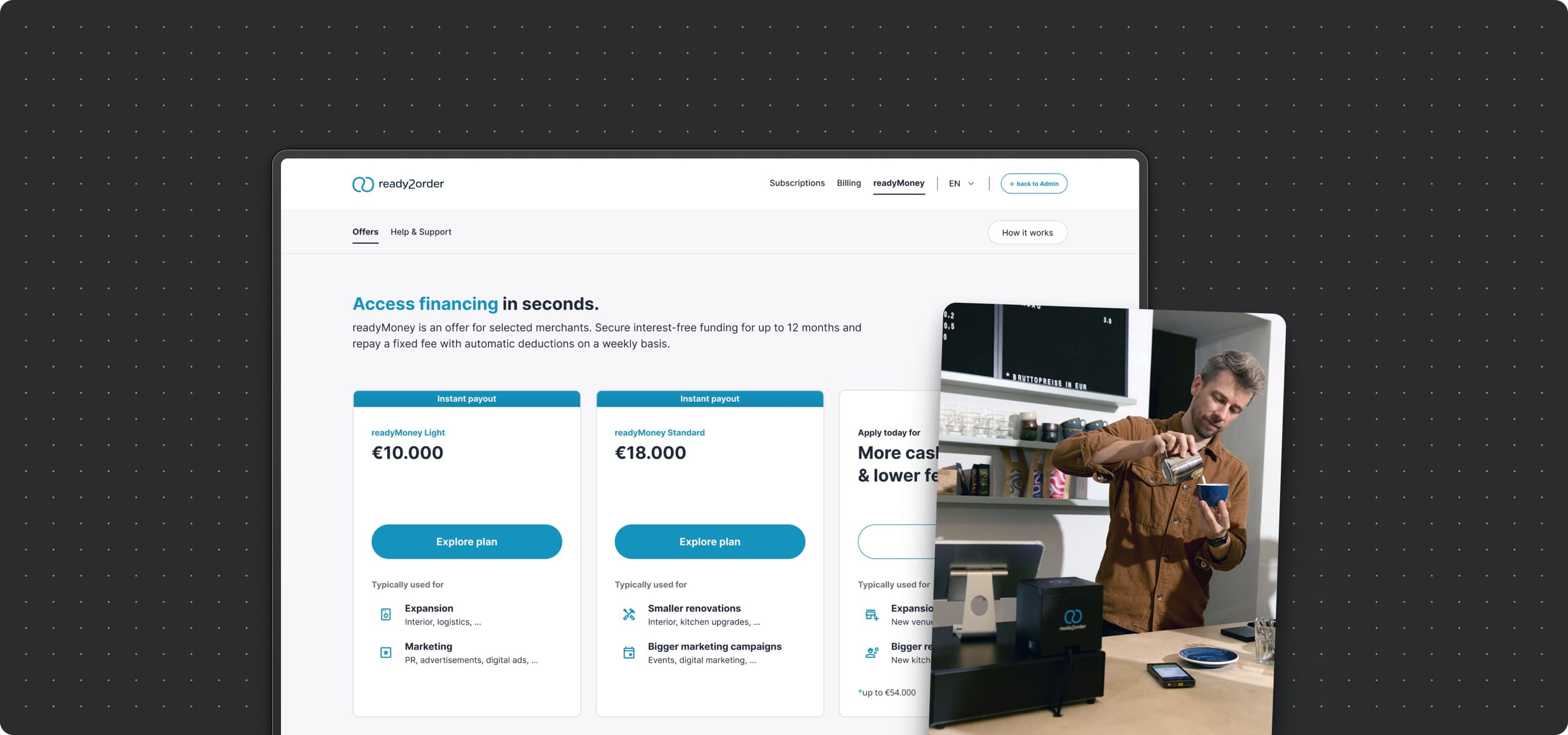 ready2order and finmid partnership