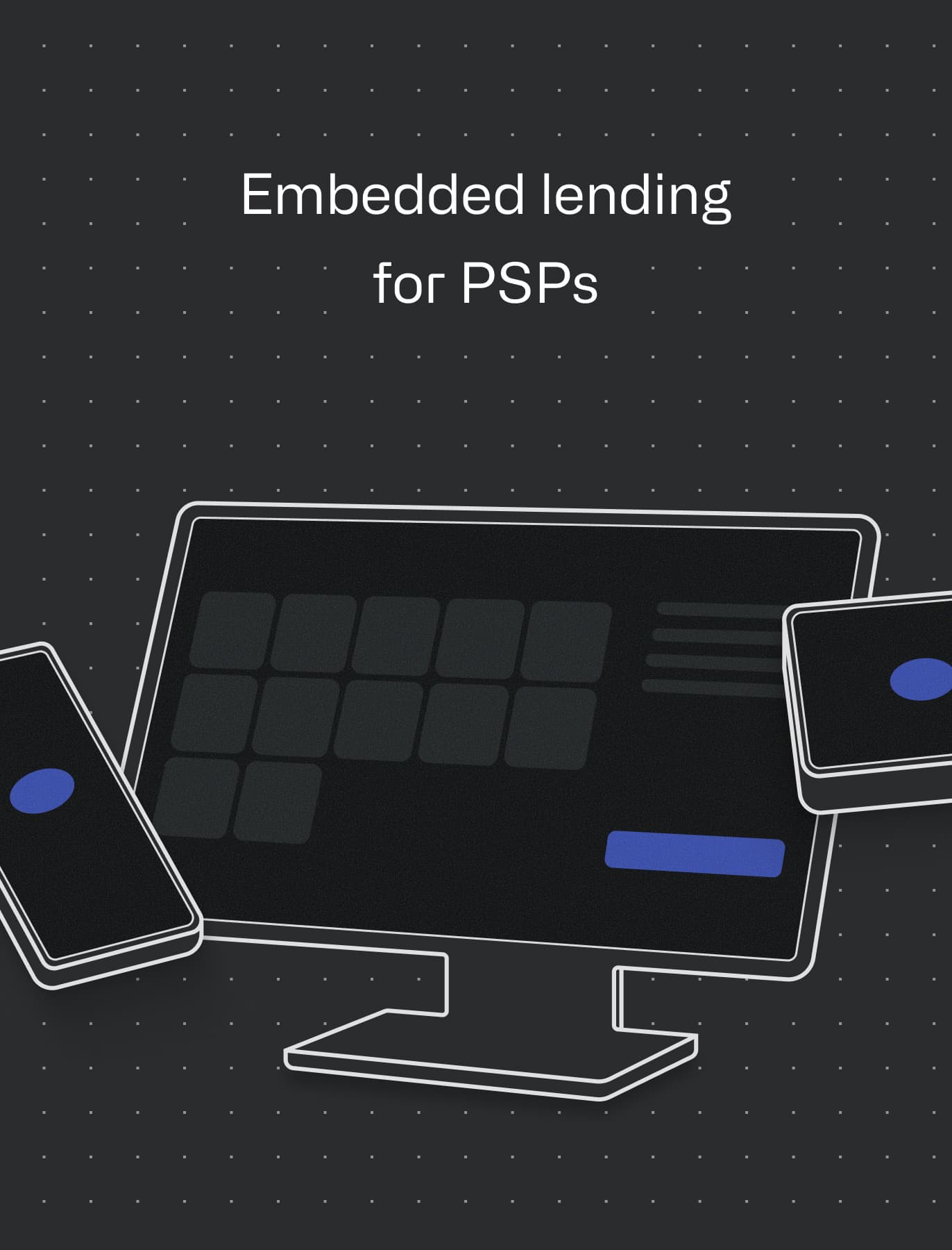 Embedded lending for PSPs